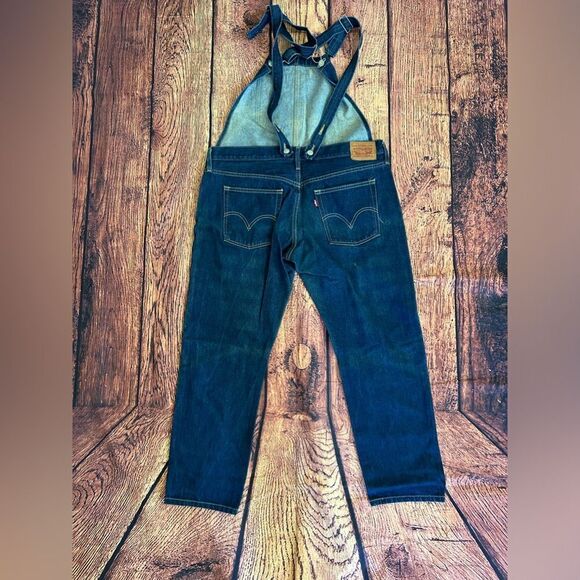 Vintage‎ Womens Levis Special Reserve Bibs Large - Picture 10 of 16